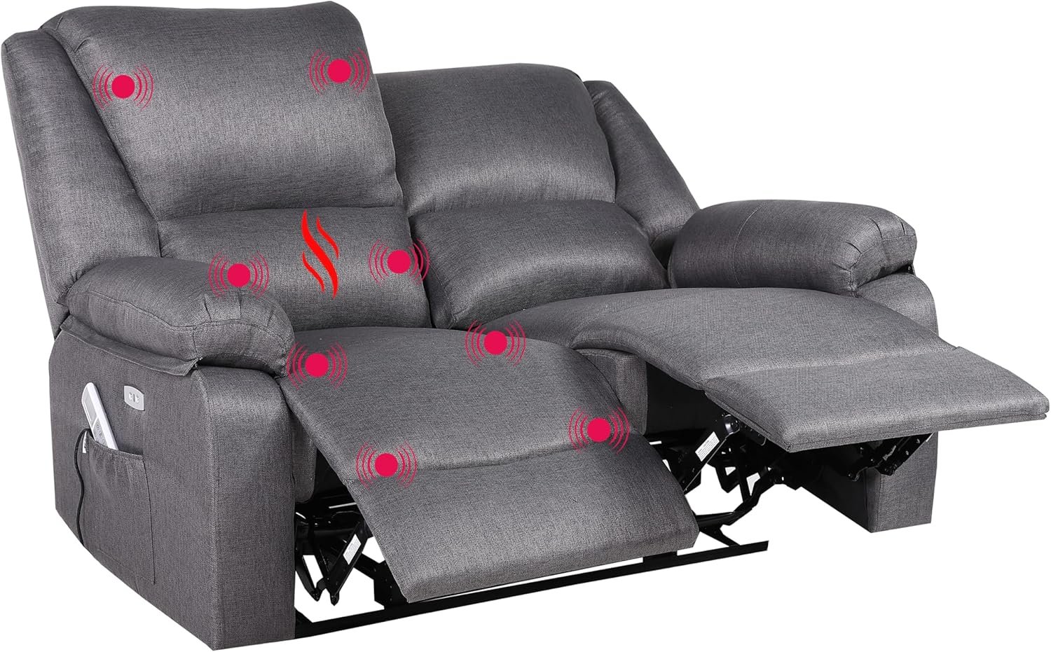 ECODE Sofá 2 Plazas Masaje